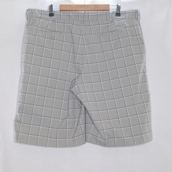 Nike Men Shorts Gray Checker - Picture 7 of 8
